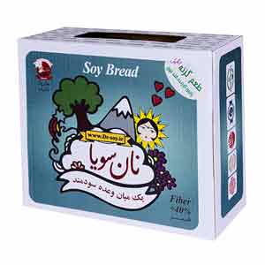 نان سویا با طعم گزنه ارگانیک