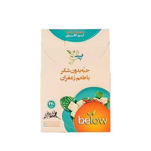 حبه بدون شکر استویا با طعم زعفران