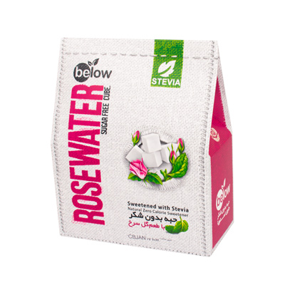 حبه بدون شکر استویا با طعم گل سرخ بیلو 300 گرمی