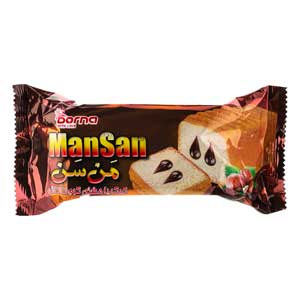 کیک من سن با مغزی کاکائو درنا 135 گرمی