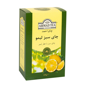 چای سبز لیمو احمد 100 گرمی