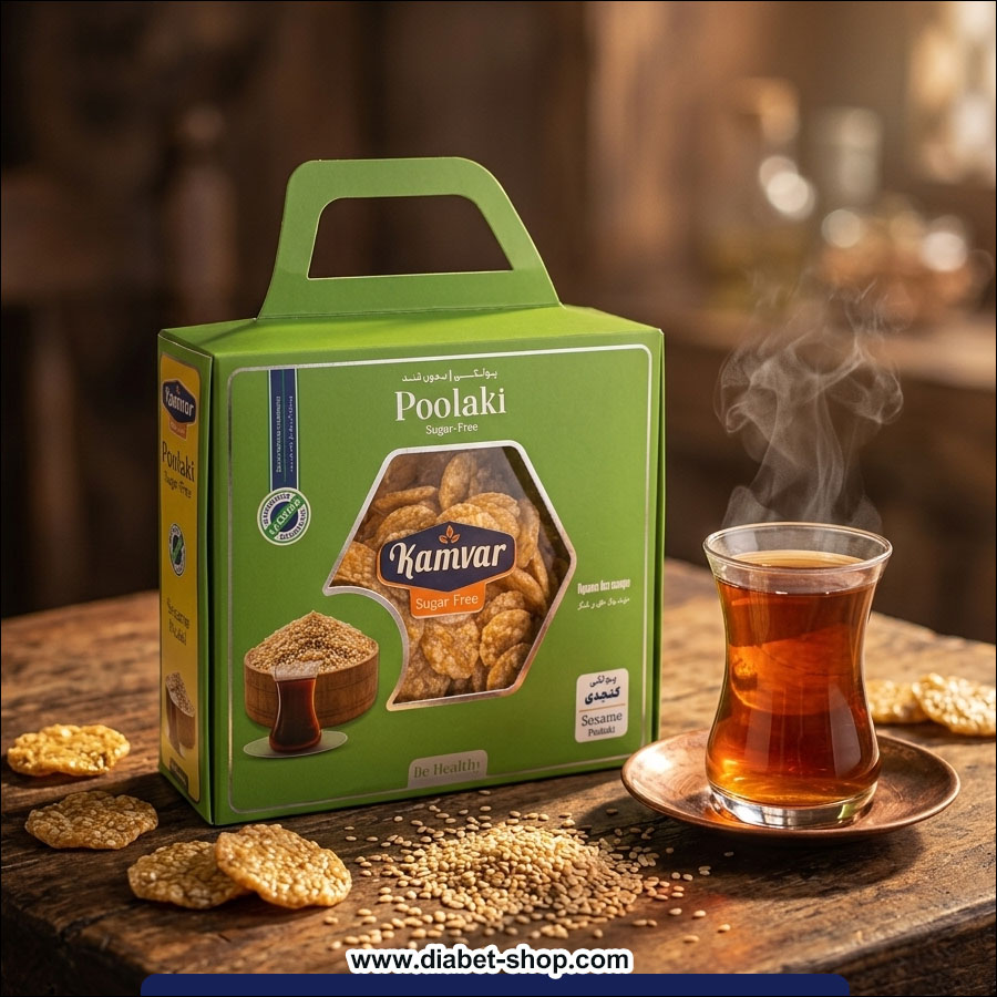 Kamvar Luxury Sugar Free and Diet Sesame Flakes