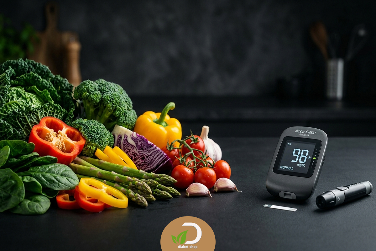 The role of vegetables in a vegan diet for diabetes control2