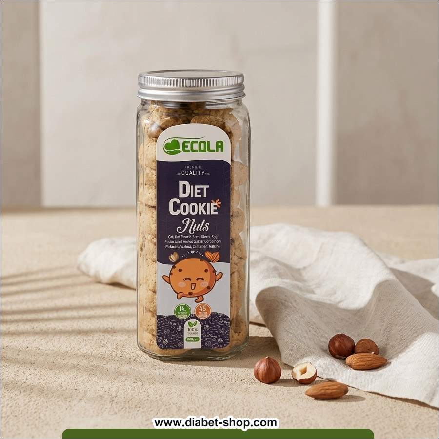Cookie Jar Sugar Free and Diet Nuts Ecola IMCNBdr