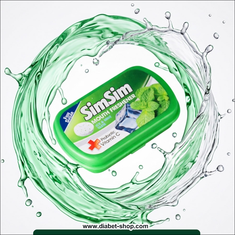 Sugar free mouth freshener tablets with mint flavor Sim Sim2