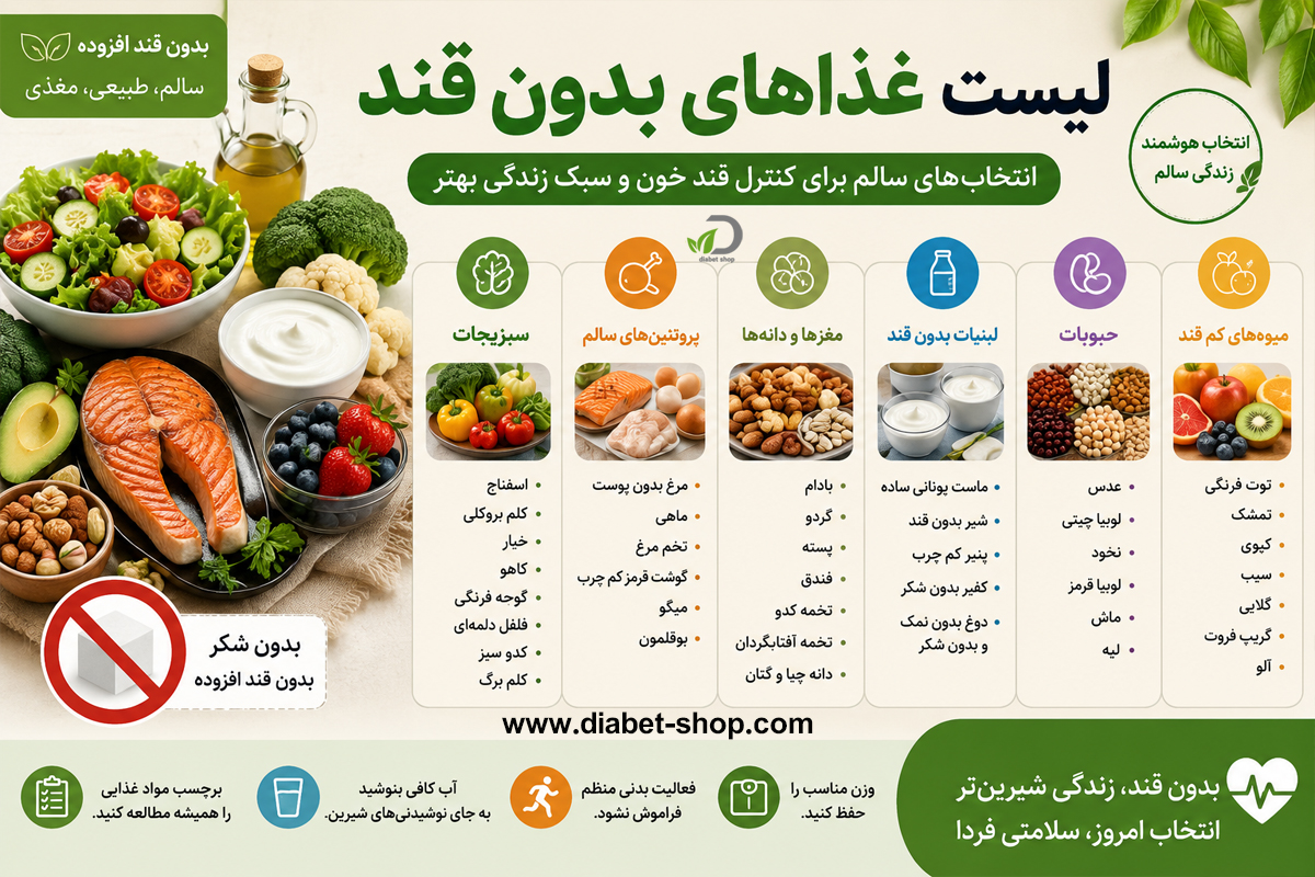 List of sugar free foods