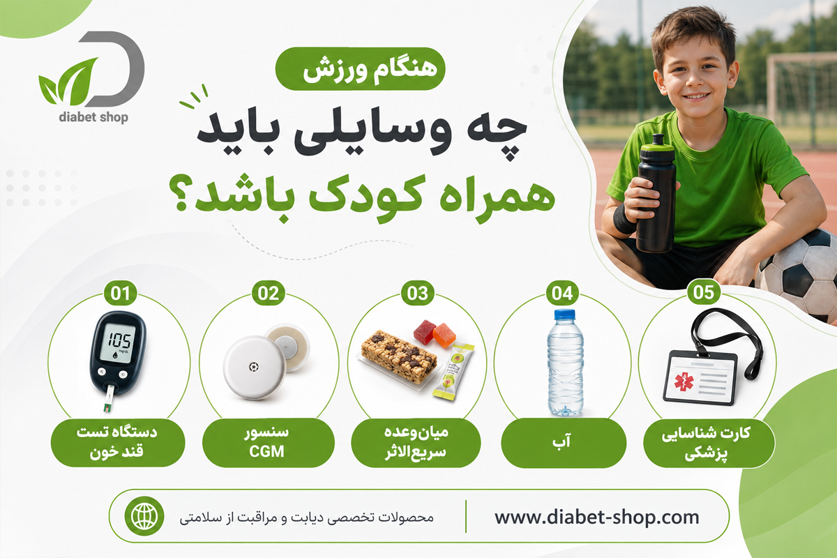 What items should a child have with them when exercising