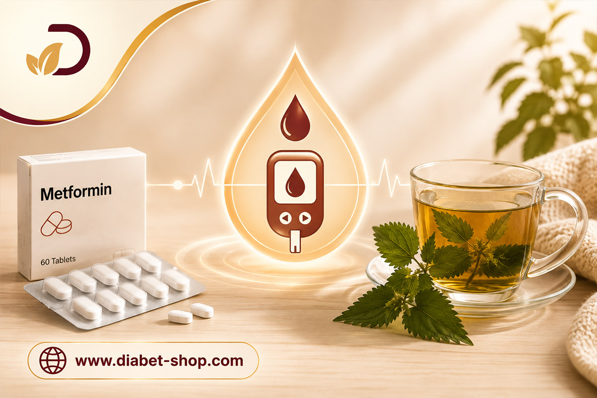 Can I drink nettle tea while taking Glucophage4