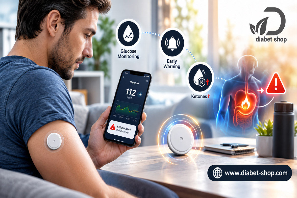 Can a CGM sensor provide a warning before ketoacidosis2