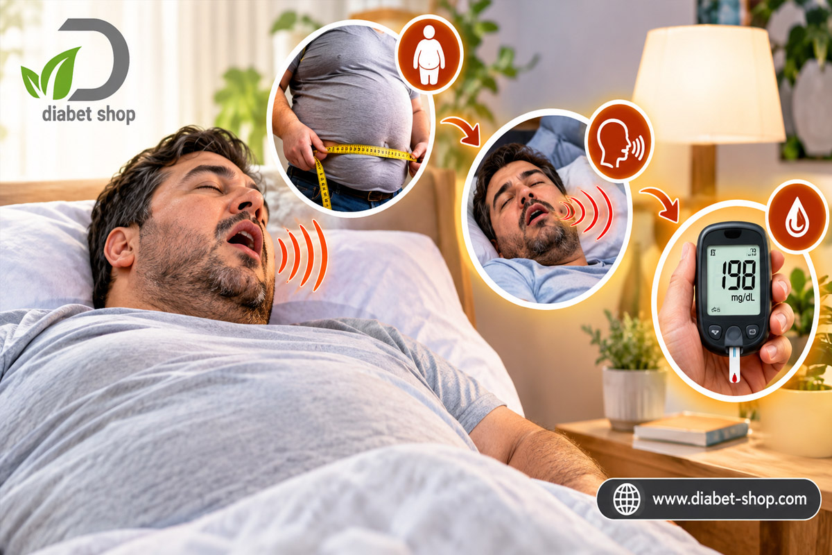 Can excessive snoring cause facial puffiness and persistently high blood sugar5