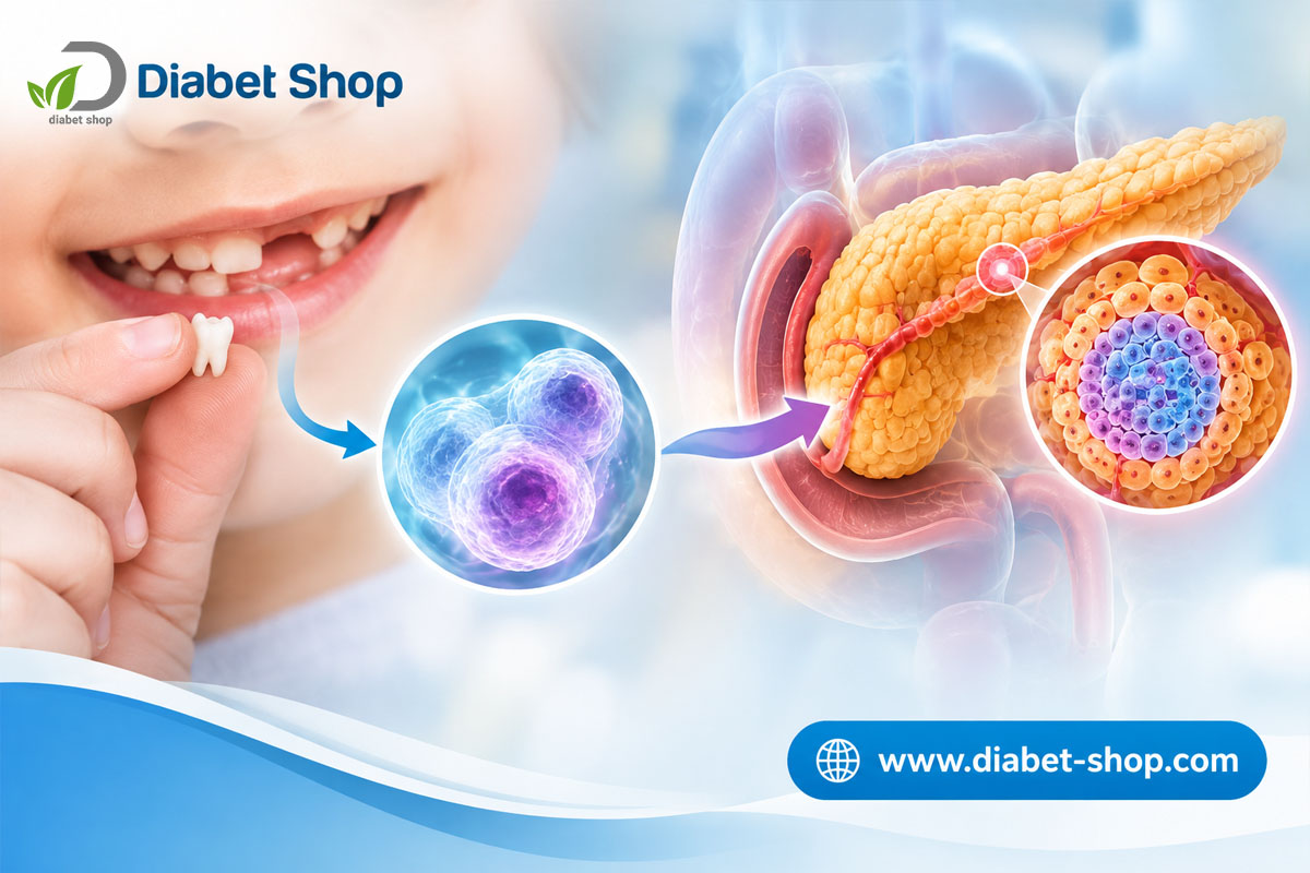 Can type 1 diabetes be treated using baby teeth2