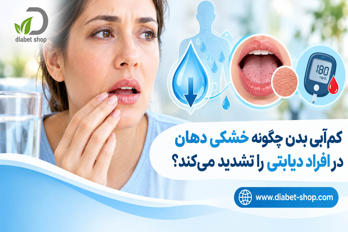 Is dry mouth in people with diabetes a sign of high blood sugar or low blood sugar3