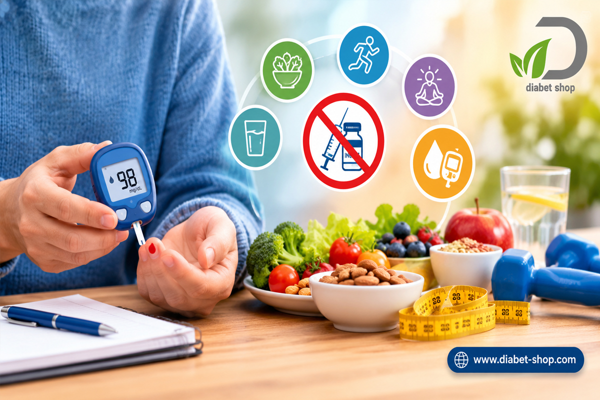 How can blood sugar be controlled if insulin is not available2