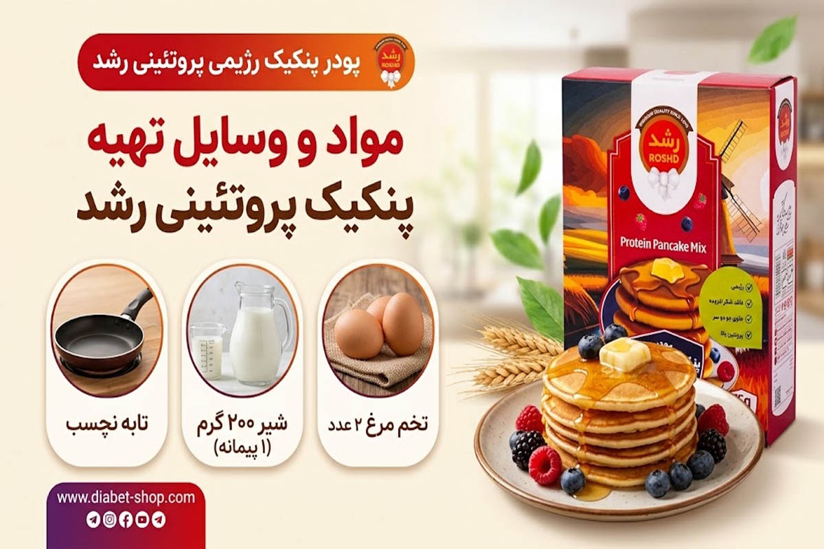 Roshd Protein Rich Diet Pancake Mix2