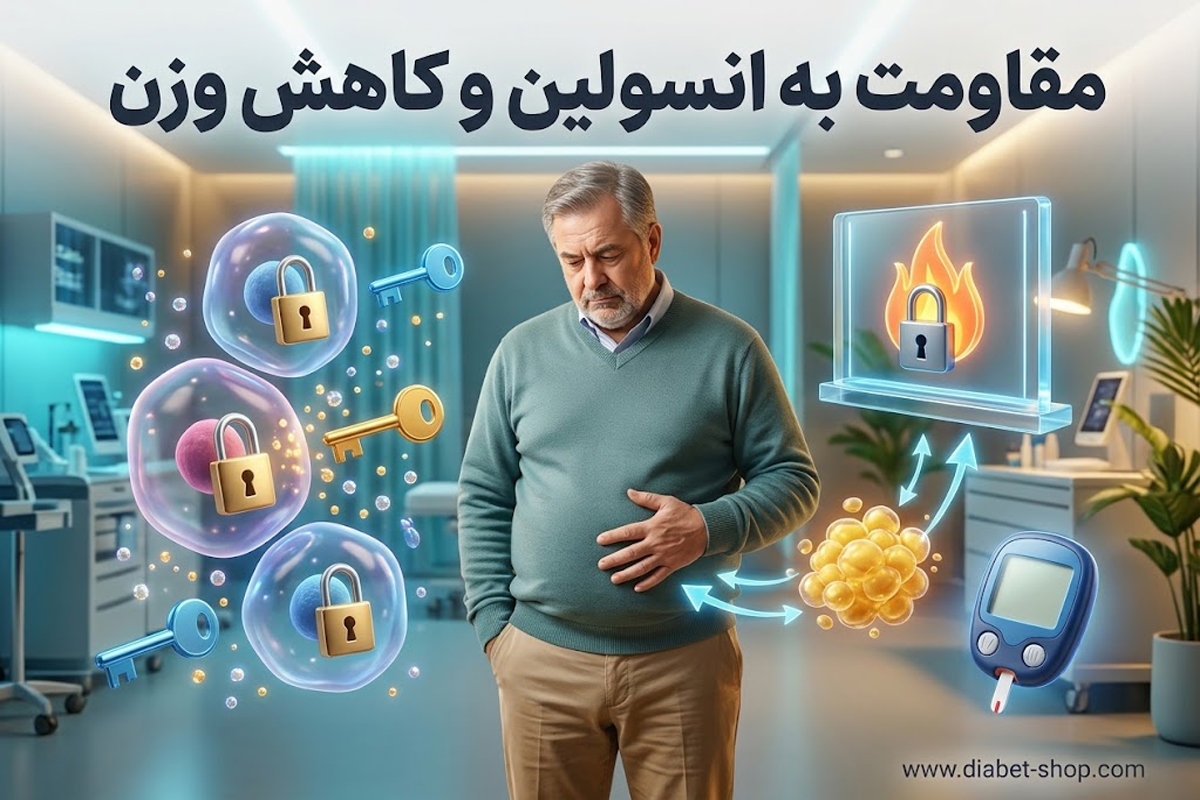 What is the reason why individuals with diabetes do not lose weight2