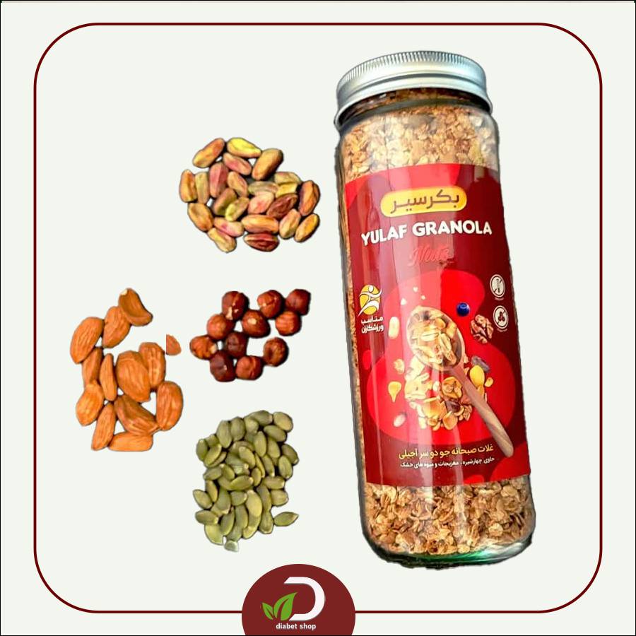 گرانولا جو دوسر آجیلی بکر سیر