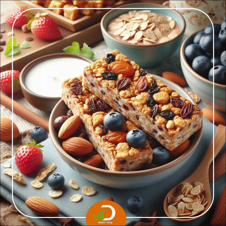انرژی بار غلات ۵ میوه استوایی باکالند