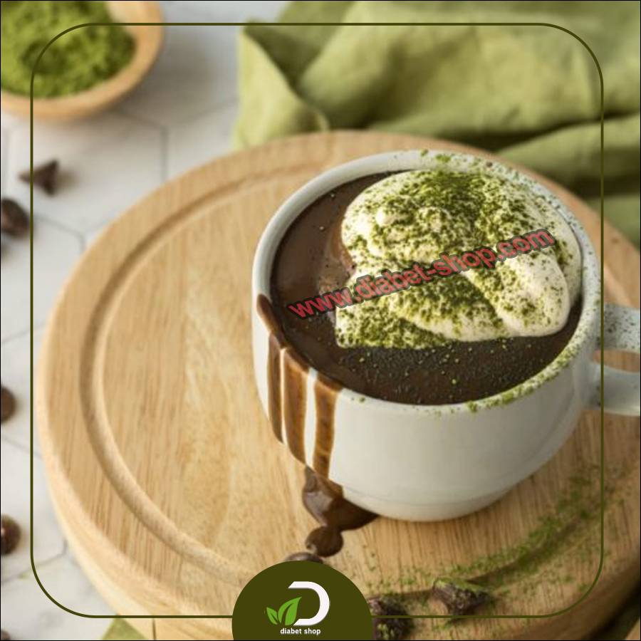چای ماچا با طعم شکلات فیبرله
