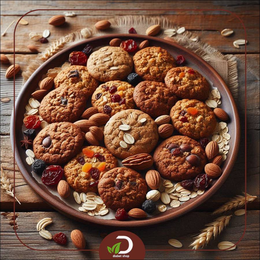 کلوچه سالم وگان با مغز شکلاتی وجیتو