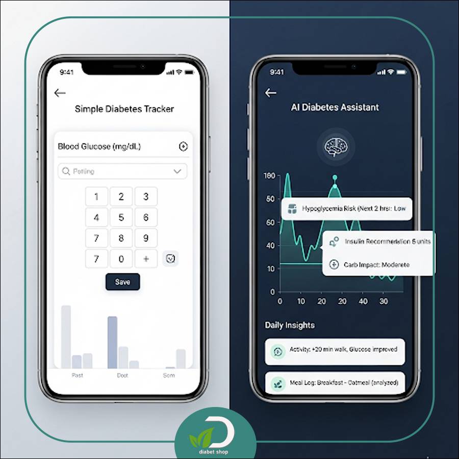 تفاوت دیابت یار با اپلیکیشن‌ های معمولی کنترل دیابت