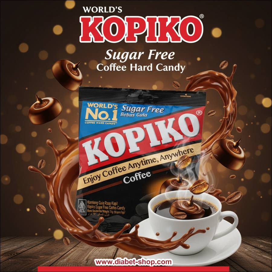 آبنبات قهوه بدون قند کوپیکو