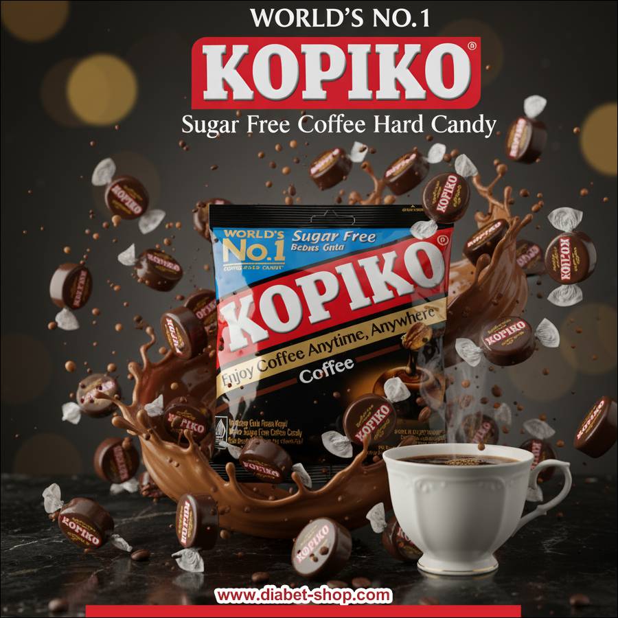 آبنبات قهوه بدون قند کوپیکو