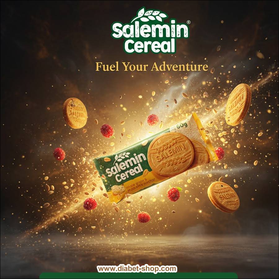 بیسکویت سبوس دار غلات حاوی شیره توت سالمین