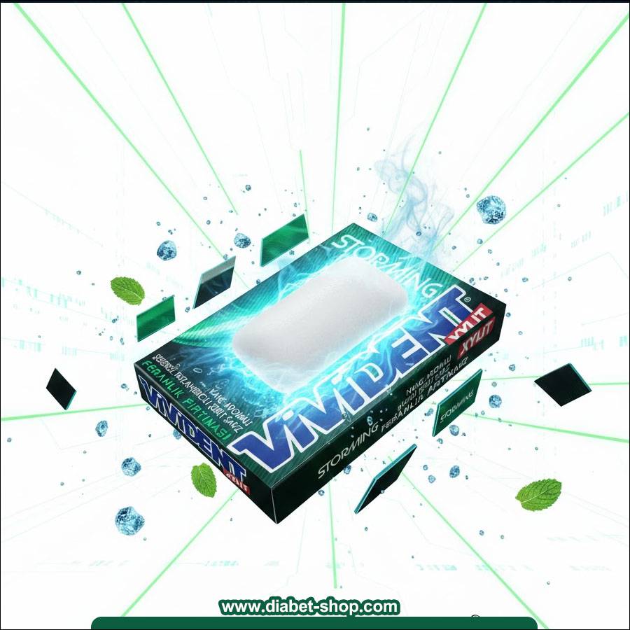 آدامس استورمینگ بدون قند با طعم نعنا ویویدنت