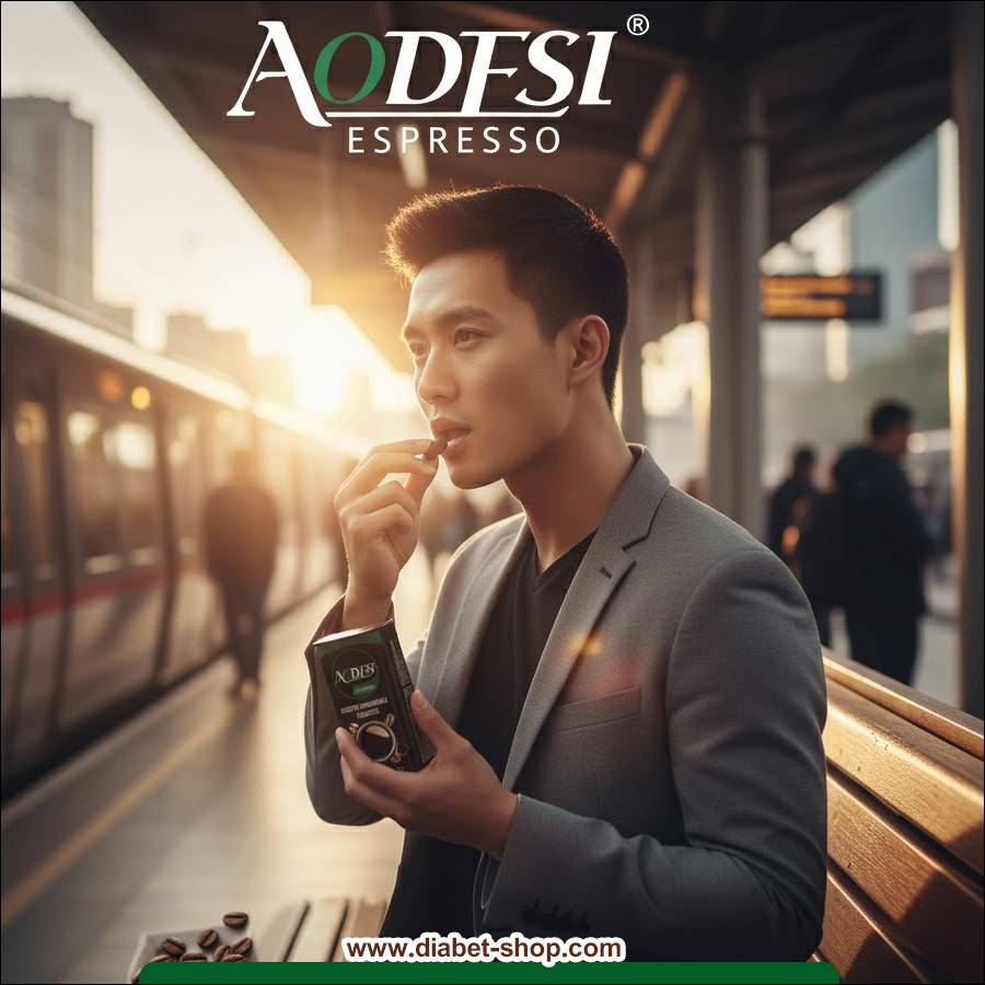 قرص خوشبو کننده دهان بدون قند با طعم اسپرسو آئودسی