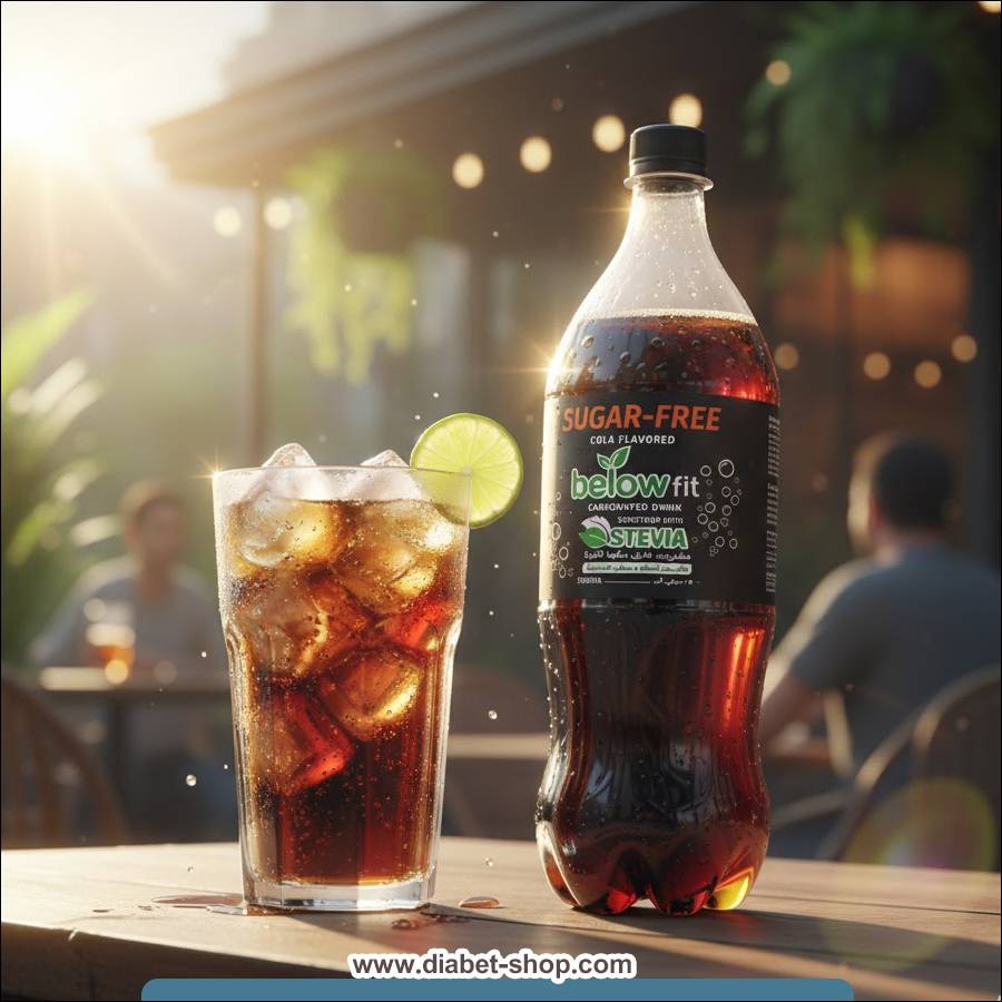 نوشابه بدون قند بیلوفیت کولا مشکی
