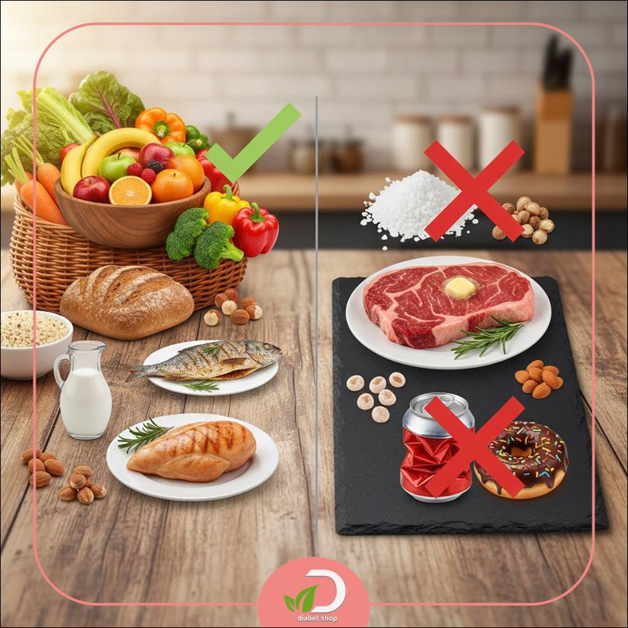 رژیم دش چگونه به کنترل قند خون کمک می کند؟