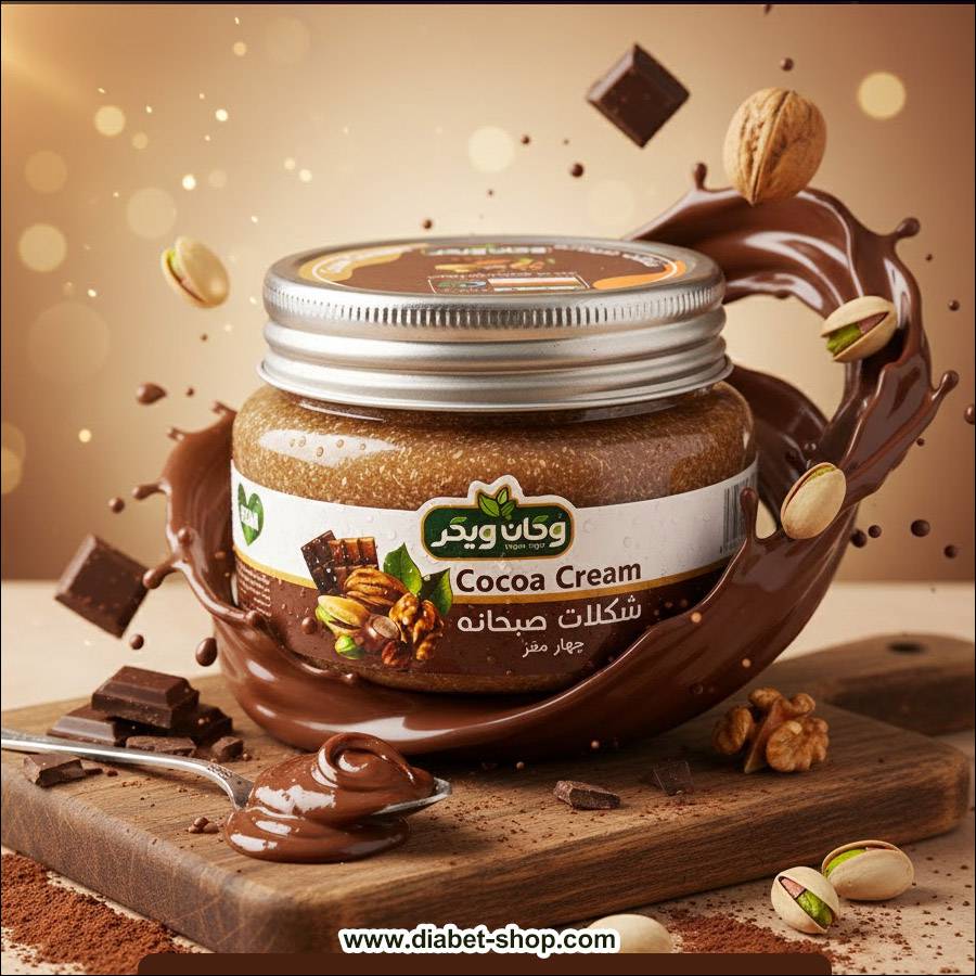 شکلات صبحانه کنجدی وگان ویگر 