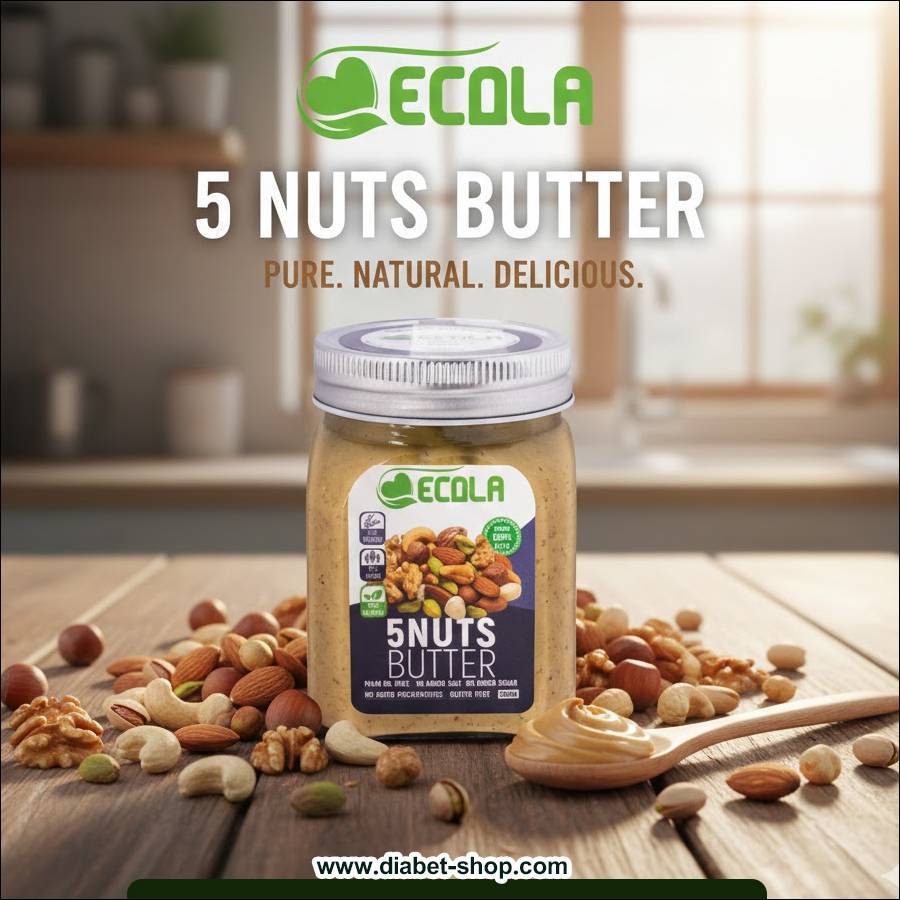 کره ۵ مغز بدون شکر و گلوتن اکولا