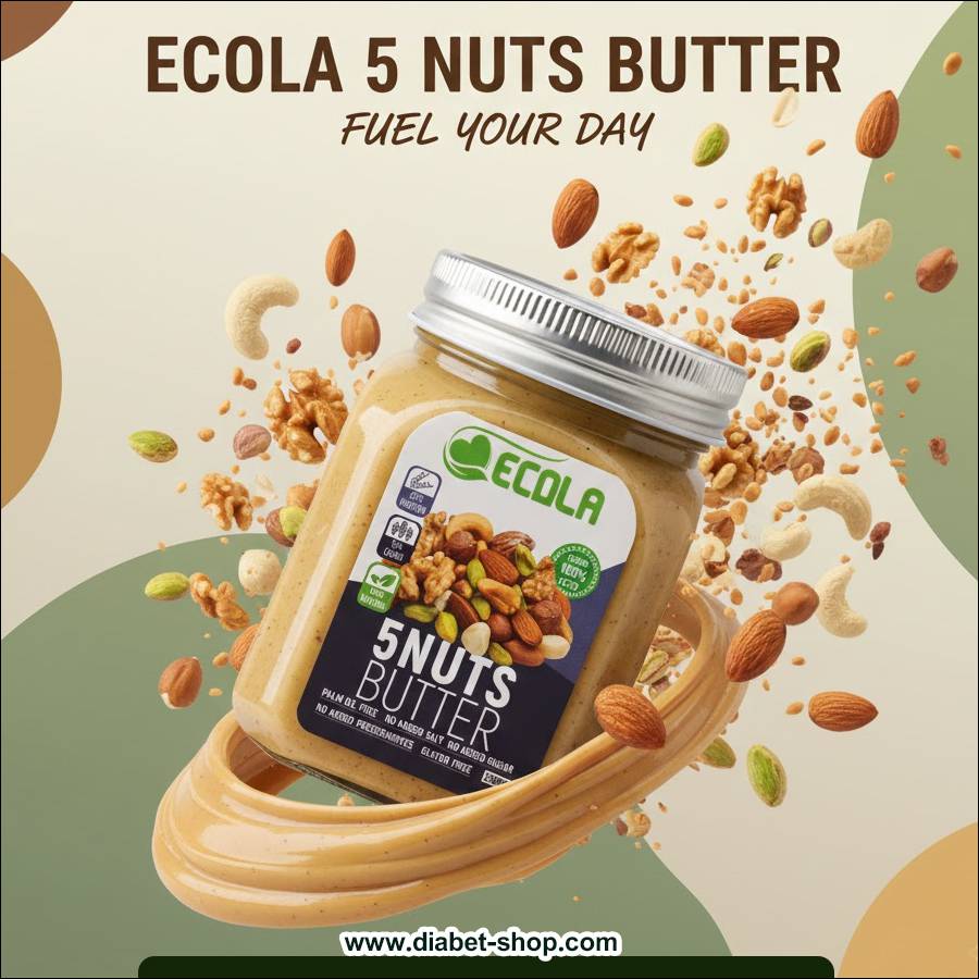 کره ۵ مغز بدون شکر و گلوتن اکولا