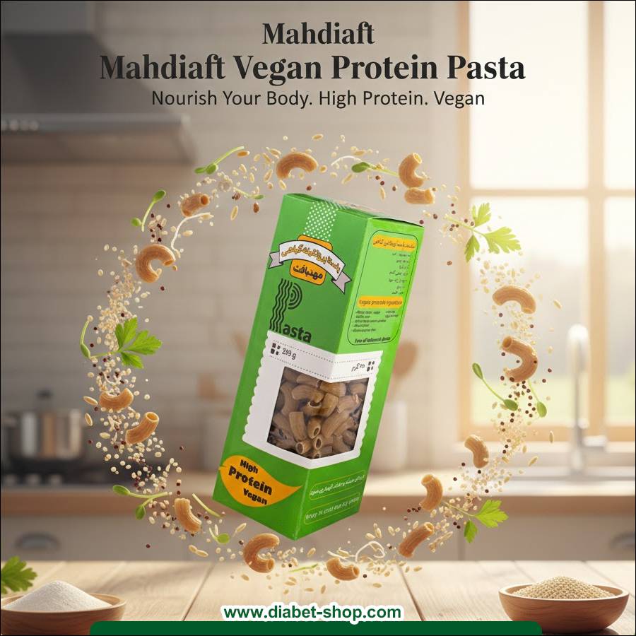 پاستا پروتئینه گیاهی مهدیافت
