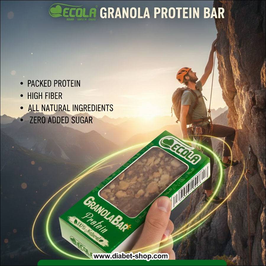 گرانولا بار پروتئینی بدون گلوتن اکولا