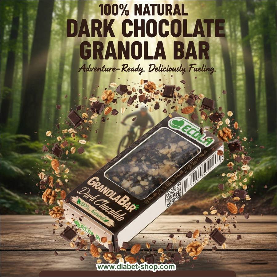 گرانولا بار شکلات تلخ بدون گلوتن اکولا