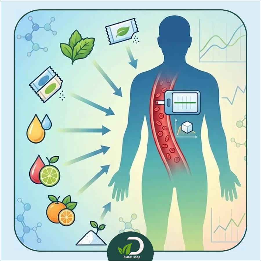 بررسی مزایا، معایب و عوارض شیرین‌ کننده‌ های کم‌ کالری بر قند خون