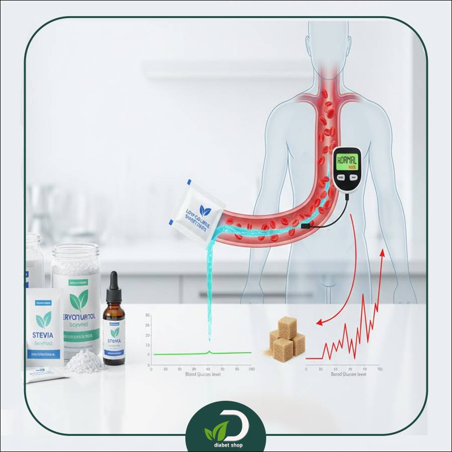 بررسی مزایا، معایب و عوارض شیرین‌ کننده‌ های کم‌ کالری بر قند خون