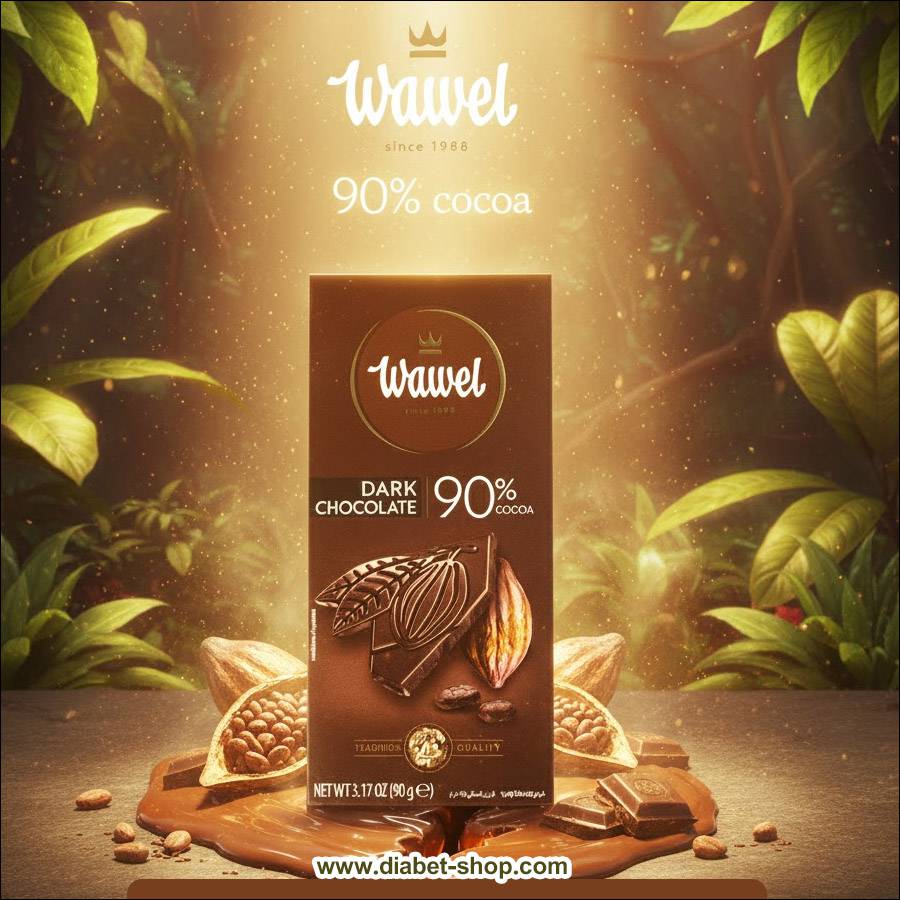 شکلات تلخ ۹۰ درصد واول