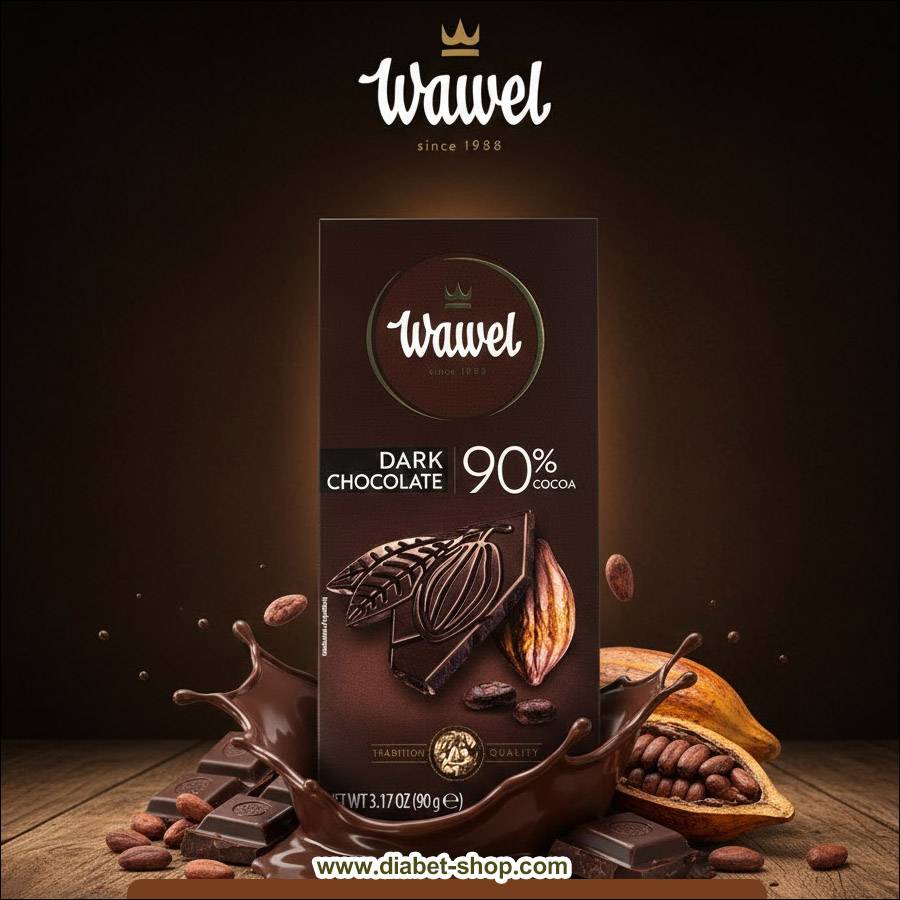 شکلات تلخ ۹۰ درصد واول