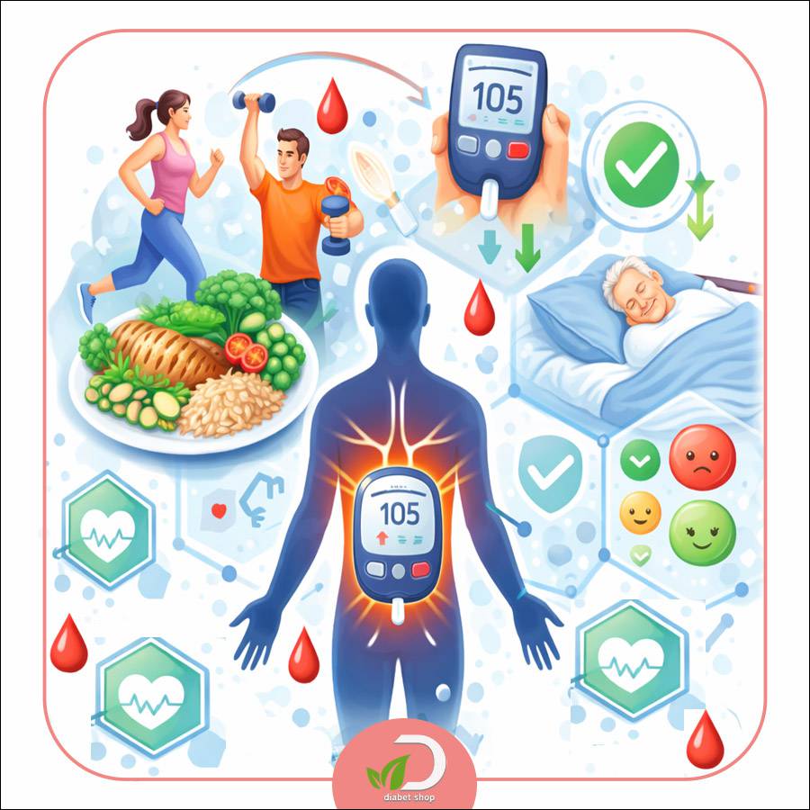 چگونه قند خون خود را کنترل کنیم