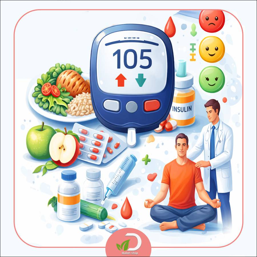 چگونه قند خون خود را کنترل کنیم