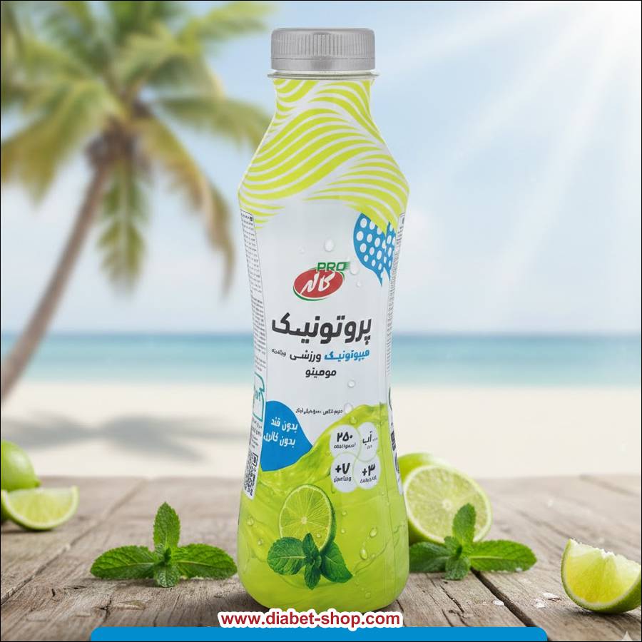 نوشیدنی پروتونیک و هیپوتونیک ورزشی ویتامینه کاله پرو با طعم موهیتو