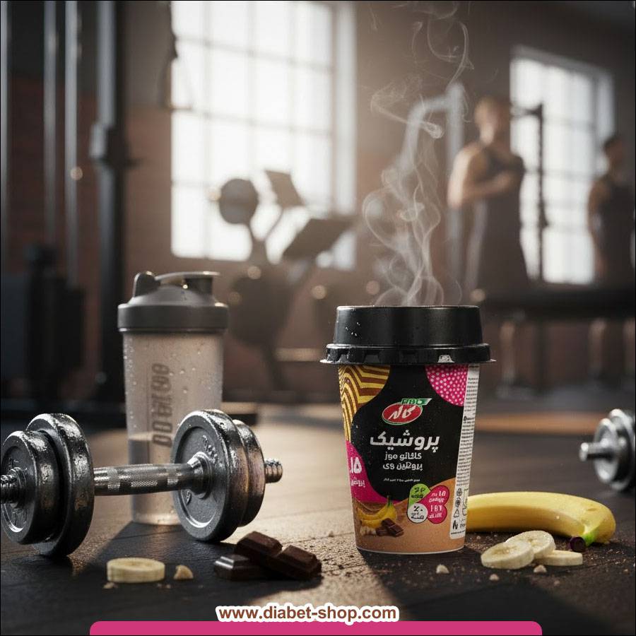 پروشیک کاکائو موز پروتئین وی کاله پرو