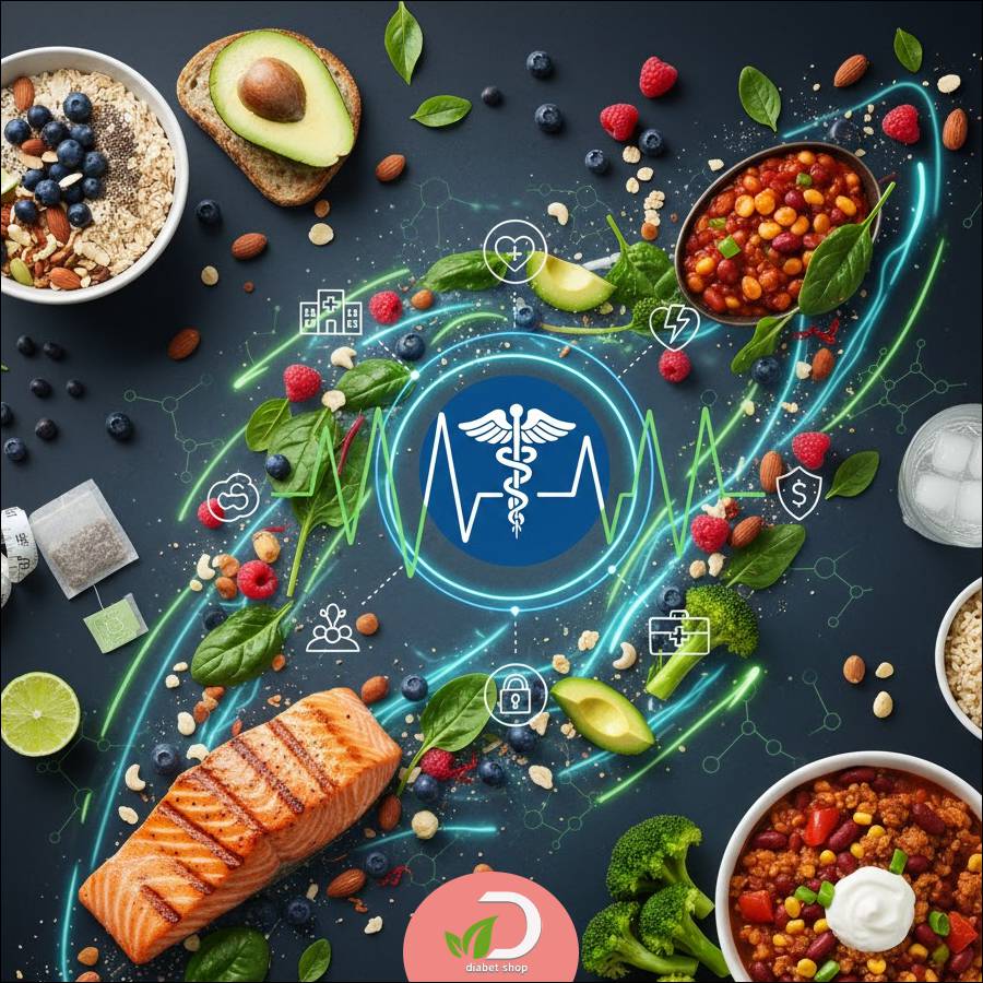 تاثیر و اهمیت رژیم غذایی در مدیریت دیابت