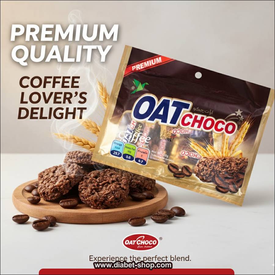 شکلات بار غلات رژیمی با طعم قهوه اوت چوکو