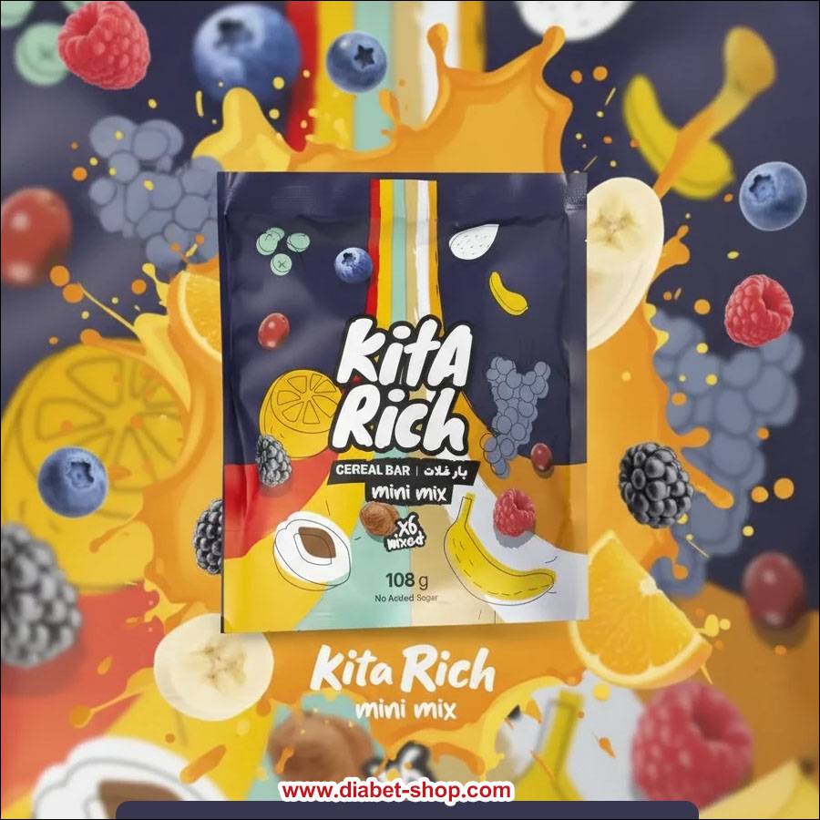 مینی غلات بار بدون قند میکس کیتاریچ