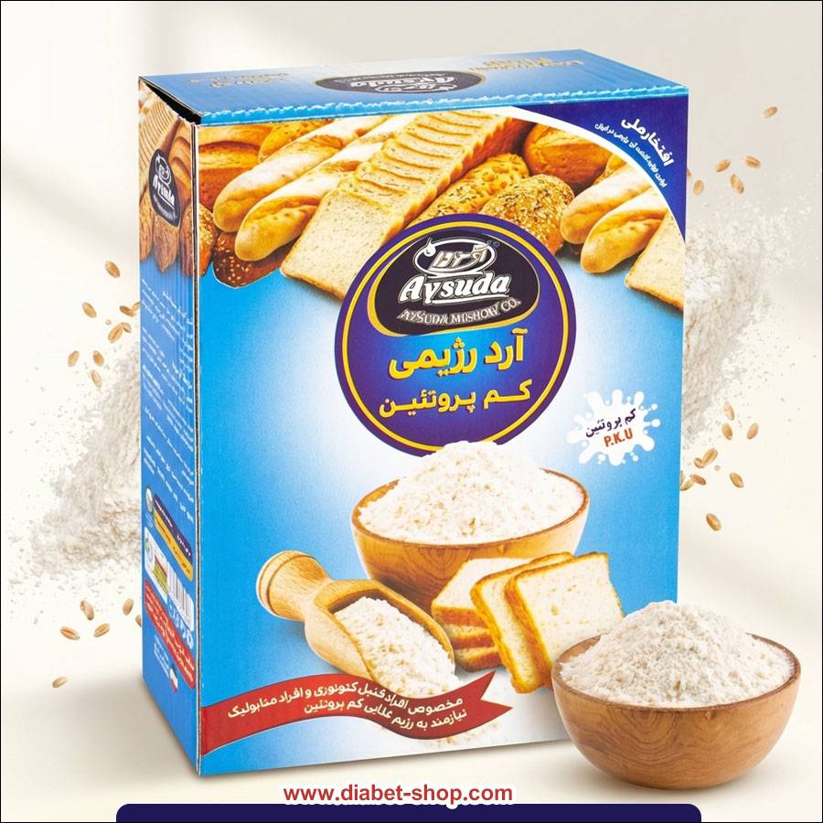 آرد رژیمی کم پروتئین فنیل کتونوری آی سودا
