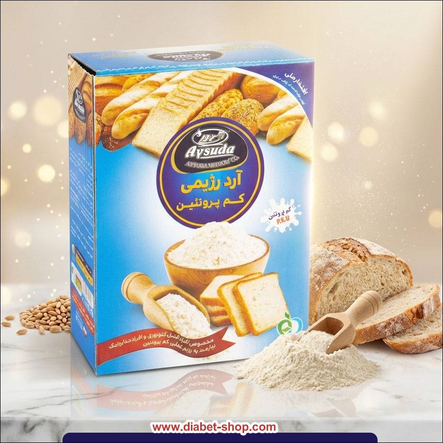 آرد رژیمی کم پروتئین فنیل کتونوری آی سودا